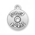 MUSICAL CD Sterling Silver Charm - CLEARANCE