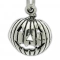 CARVED PUMPKIN Sterling Silver Charm