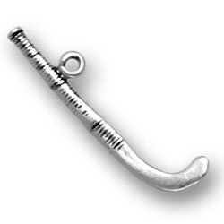 FIELD HOCKEY STICK Sterling Silver Charm - CLEARANCE