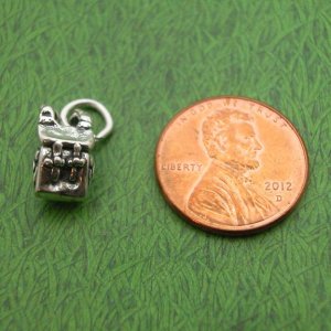 BACKPACK Stering Silver Charm - CLEARANCE