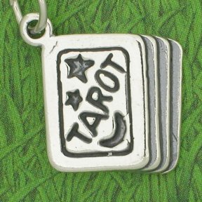 TAROT CARDS Sterling Silver Charm
