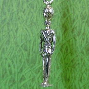 NUTCRACKER TOY SOLDIER Sterling Silver Charm