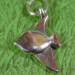 ANGELFISH Sterling Silver Charm - CLEARANCE