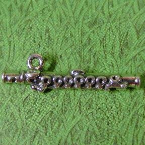 FLUTE Sterling Silver Charm - CLEARANCE