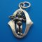 ANGEL LETTER O Sterling Silver Charm