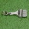 WIDE PAINT BRUSH Sterling Silver Charm - CLEARANCE