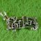 Musical Staff with Notes Sterling Silver Charm - CLEARANCE