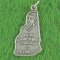 NEW HAMPSHIRE Sterling Silver Charm