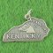 KENTUCKY Sterling Silver Charm