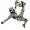 SOCCER PLAYER Sterling Silver Charm