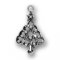 FLAT CHRISTMAS TREE Sterling Silver Charm - CLEARANCE