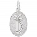 GOLF CLUBS OVAL DISC - Rembrandt Charms