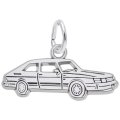 Luxury Car Sterling Silver Charm