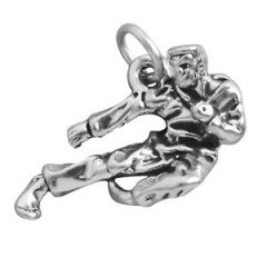 Martial Arts Silver Charms