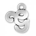 LETTER G Sterling Silver Charm - CLEARANCE
