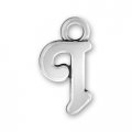 LETTER I Sterling Silver Charm - CLEARANCE