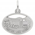 CHATEAU LAKE LOUISE OVAL DISC - Rembrandt Charms