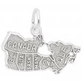 CANADA MAP - Rembrandt Charms