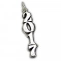 VERTICAL 2017 Sterling Silver Charm