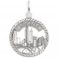ATLANTA SKYLINE OPEN ROPE DISC - Rembrandt Charms
