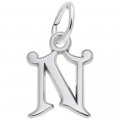 CURLY INITIAL N ACCENT - Rembrandt Charms