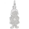 GIRL with FLOWER DRESS - Rembrandt Charms