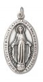 MARY MIRACULOUS MEDAL Sterling Silver Charm