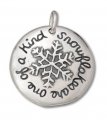 SNOWFLAKES are ONE OF A KIND Sterling Silver Charm