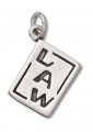 BOOK of LAW Sterling Silver Charm