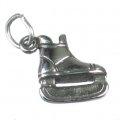 ICE SKATE Sterling Silver Charm