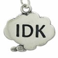 IDK Sterling Silver Charm
