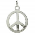 PEACE SYMBOL Sterling Silver Charm