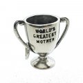 WORLD'S GREATEST MOTHER TROPHY Sterling Silver Charm