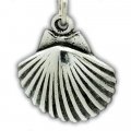 SCALLOP SHELL Sterling Silver Charm