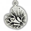FROG on LILY PAD Sterling Silver Charm