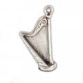 HARP Sterling Silver Charm