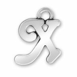 LETTER X Sterling Silver Charm - CLEARANCE