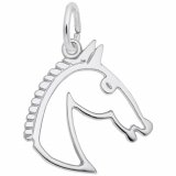 FLAT HORSE HEAD - Rembrandt Charms