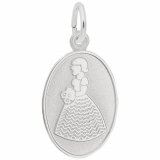BRIDESMAID OVAL DISC - Rembrandt Charms