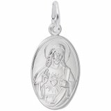 SACRED HEART OVAL DISC - Rembrandt Charms