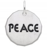 PEACE CHARM TAG - Rembrandt Charms
