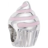 CUPCAKE BEAD - PINK - Rembrandt Charms