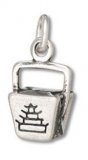 CHINESE TAKE-OUT Sterling Silver Charm