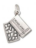 BOX of CHOCOLATES Sterling Silver Charm