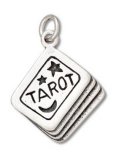 TAROT CARDS Sterling Silver Charm