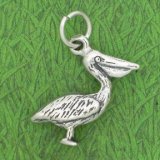 PELICAN Sterling Silver Charm