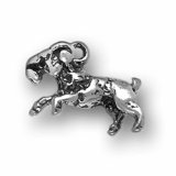 ARIES RAM Sterling Silver Charm - CLEARANCE