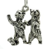 THE THREE BEARS Sterling Silver Charm
