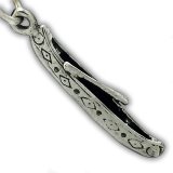CANOE Sterling Silver Charm