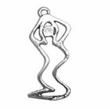 WOMAN'S FIGURE Sterling Silver Charm